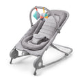 2-in-1 Baby Bouncer & Rocker, Light Gray Tweed U967