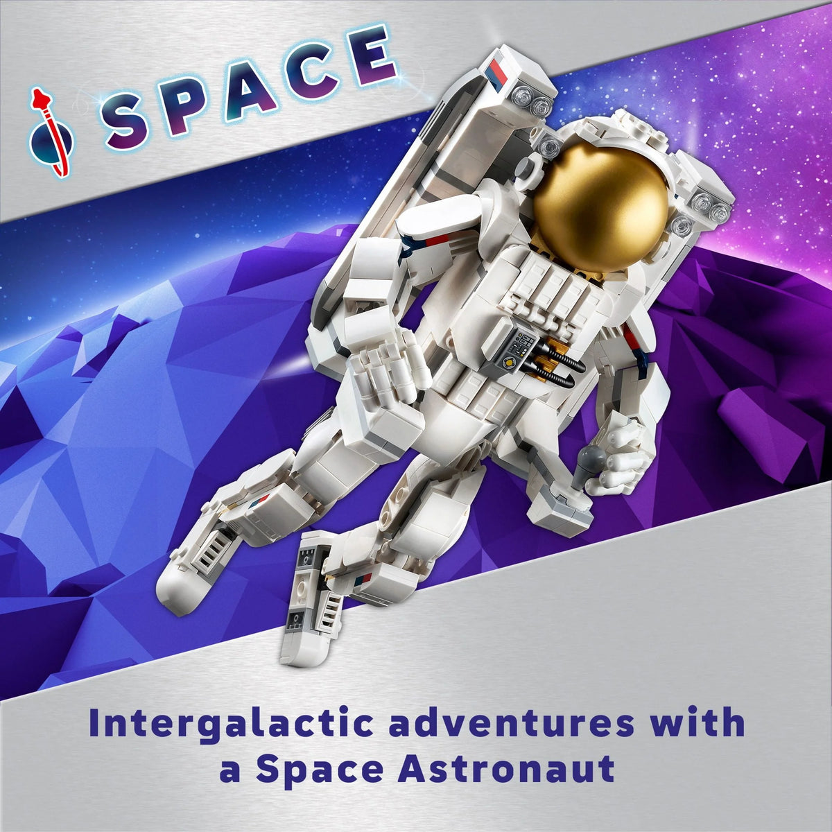 3 in 1 Space Astronaut Building Set B98142