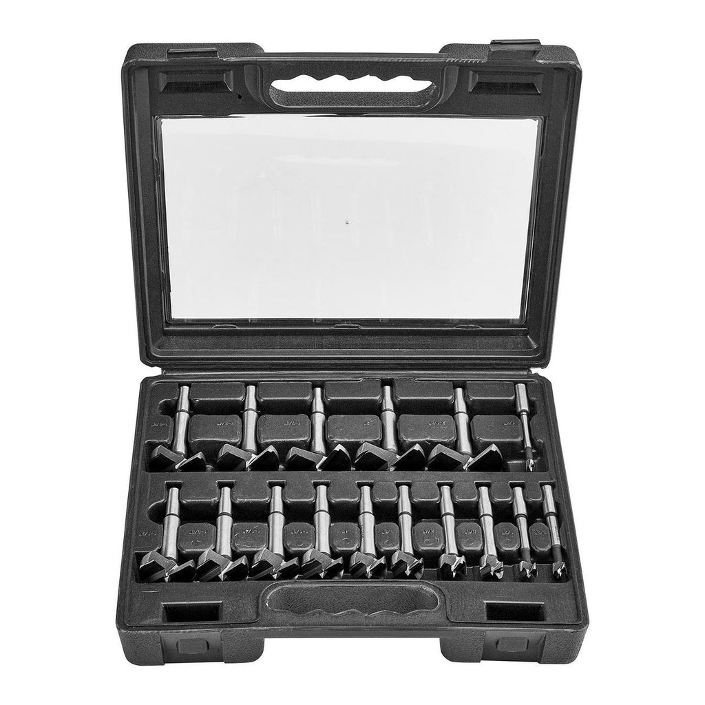 1/4 in. - 2-1/8 in. Forstner Drill Bit Set, 16 Piece W2906