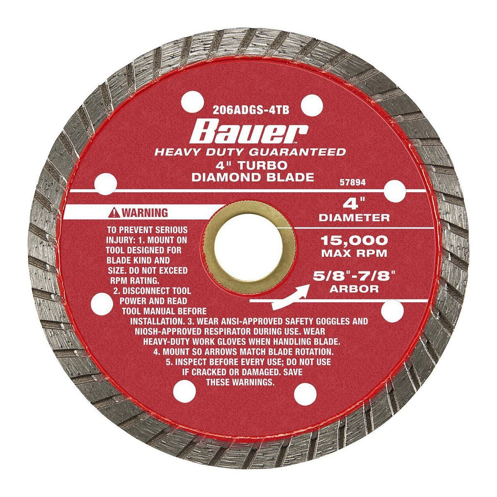 4 in. Wet or Dry Cut Diamond Saw Blade L3465