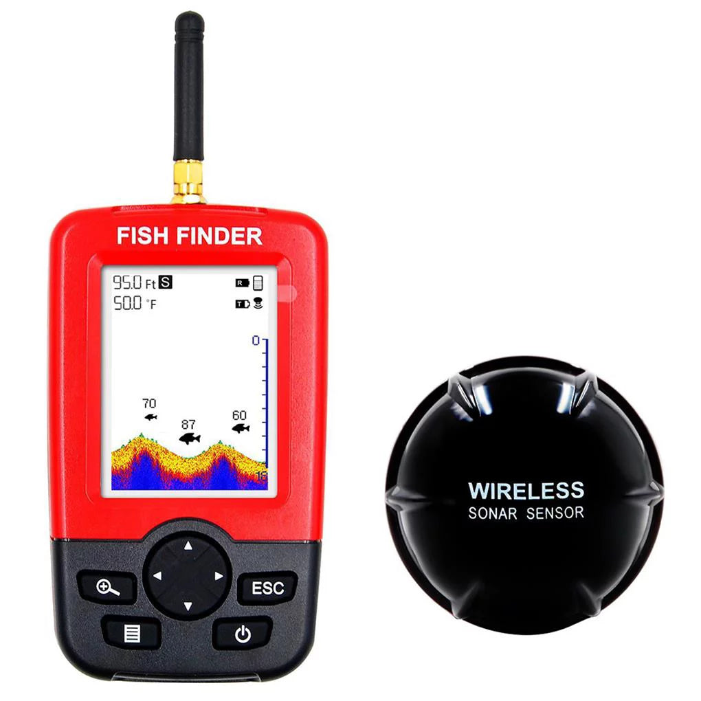 Smart Wireless Fish Finder Depth 100M Sonar Sensor S975172