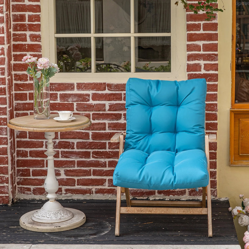 4pcs Non Slip Waterproof Outdoor Chair Cushion O766668