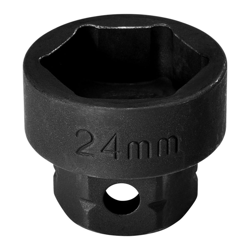 1/2 in. Drive Metric Low-Profile Impact Socket Set, 15-Piece M4921