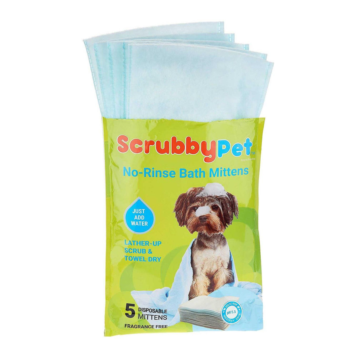 No Rinse Pet Bath Mittens L6867