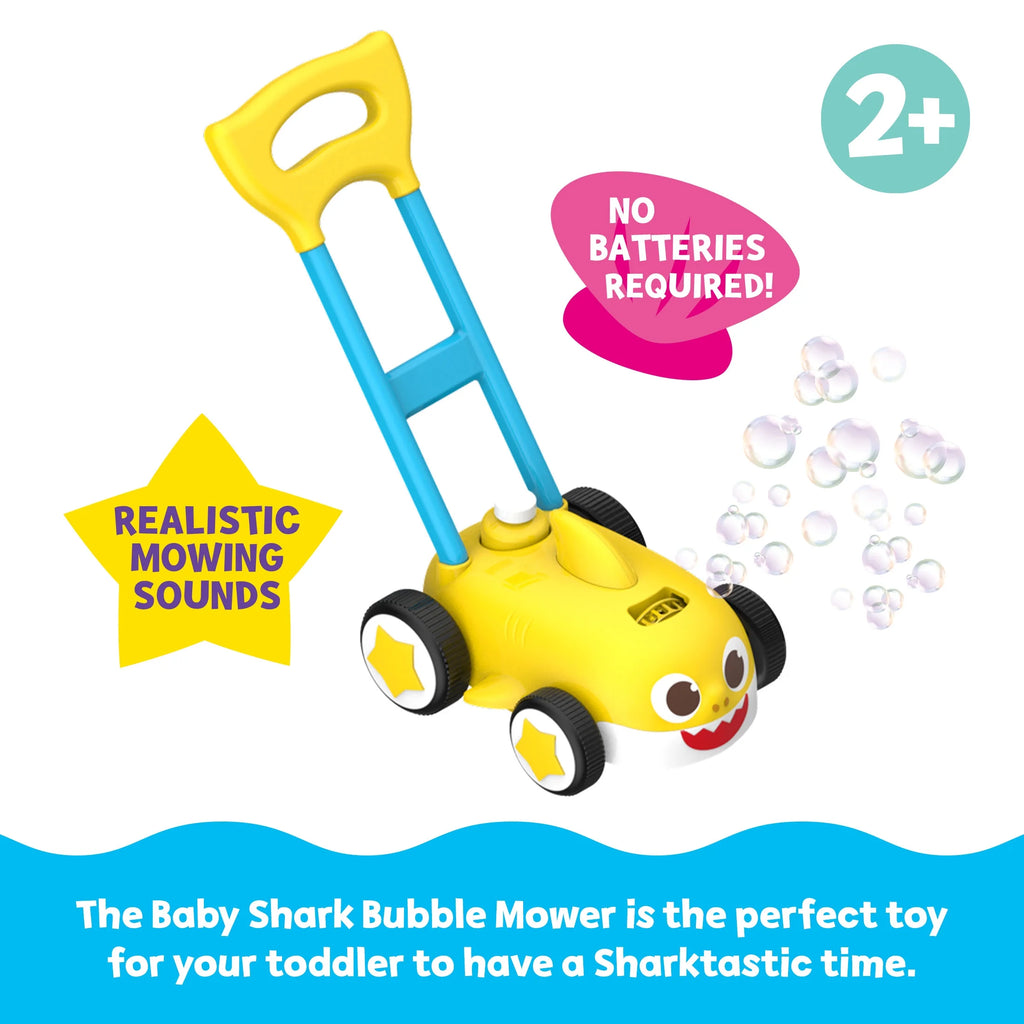 Kids Push Bubble Blower Lawn Mower T197