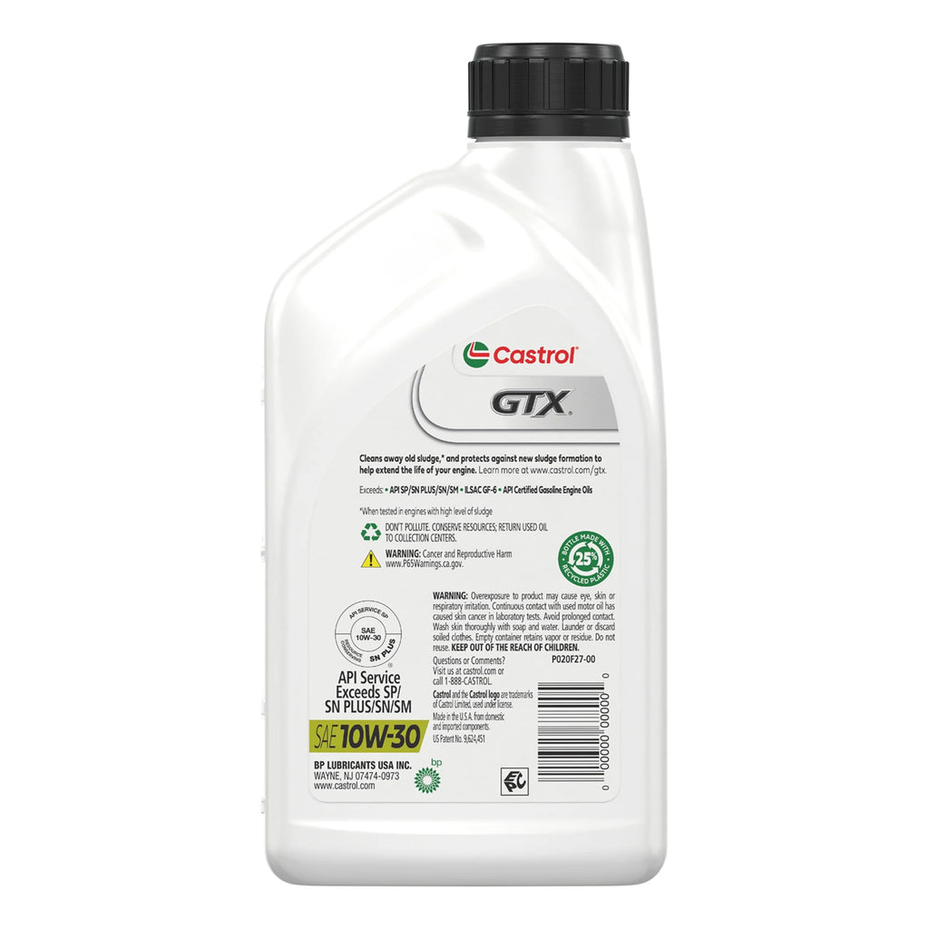 10W-30 Conventional Motor Oil, 1 Quart A9206
