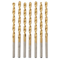 1/8 in. Titanium High Speed Steel Drill Bits, 7 Piece C476953