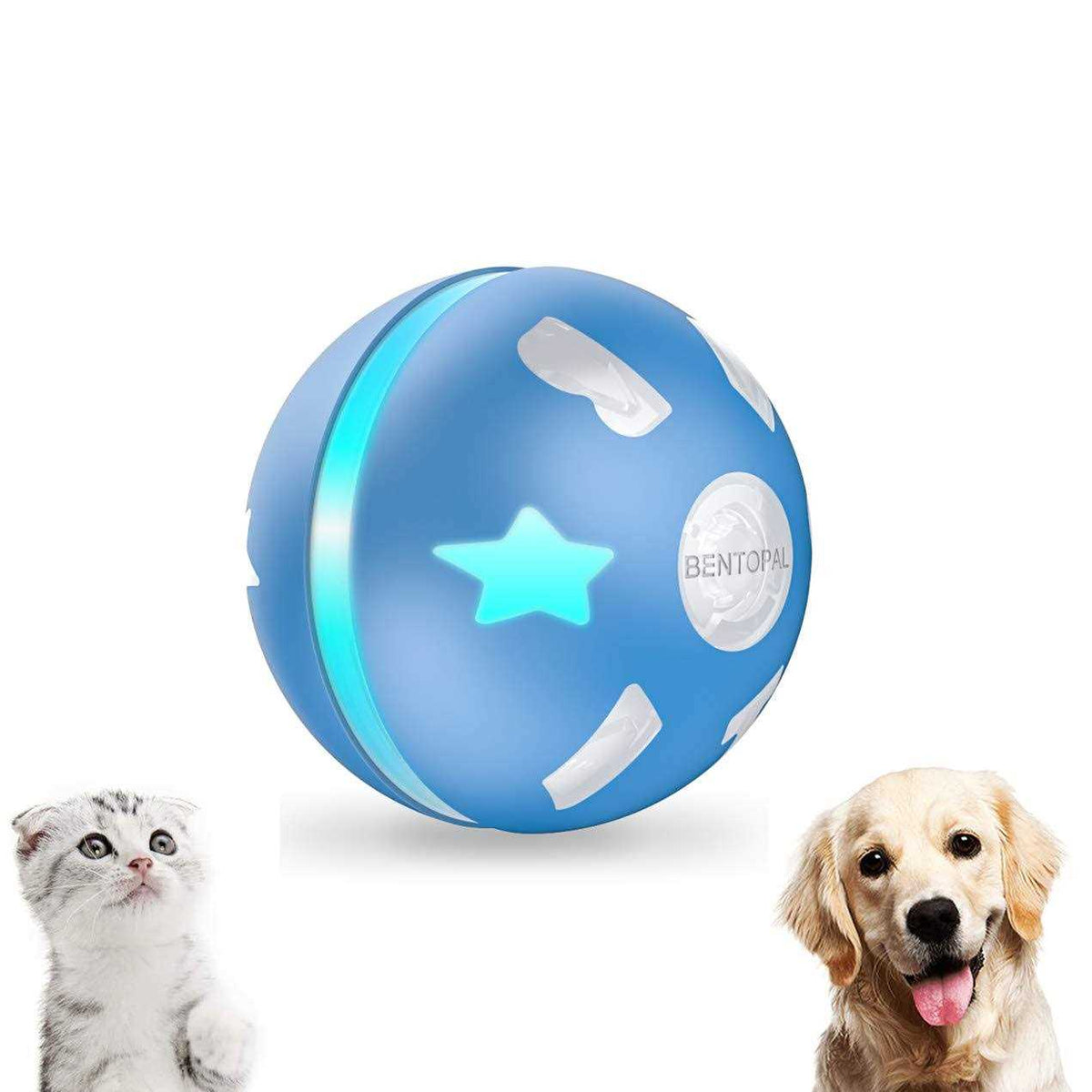 Interactive Durable Motion Activated Automatic Rolling Dog Ball Toys M25479