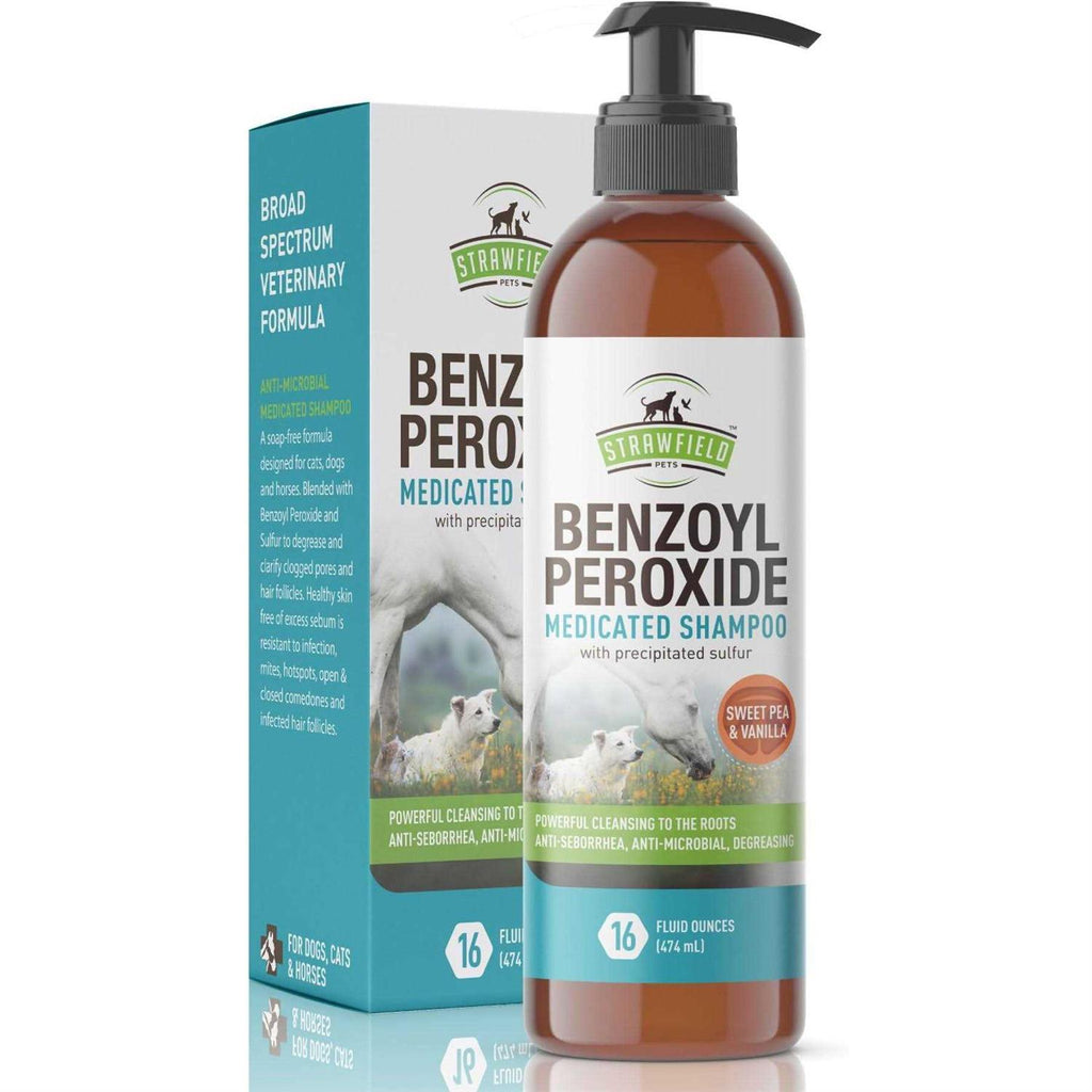 Benzoyl Peroxide Shampoo for Dogs & Cats K4214