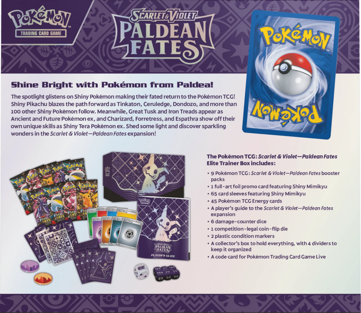 Pokemon Trading Card Games Elite Trainer Box J560882