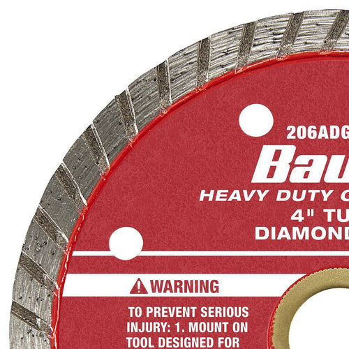 4 in. Wet or Dry Cut Diamond Saw Blade L3465
