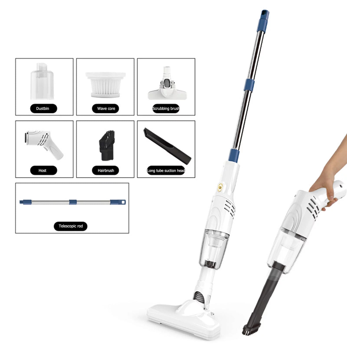 Cordless Stick Vacuum with 30 Mins Runtime N774492