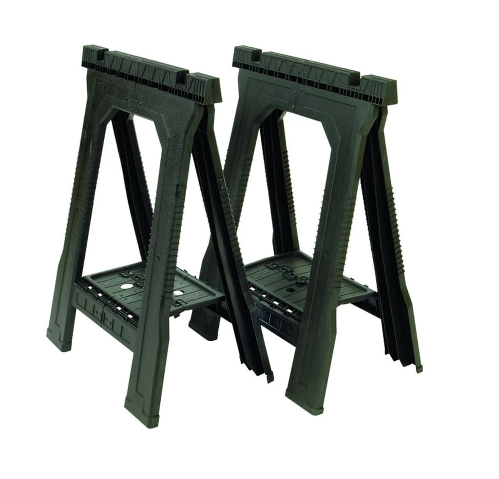 Folding Sawhorse 800 lb. Black 1 pair V3142