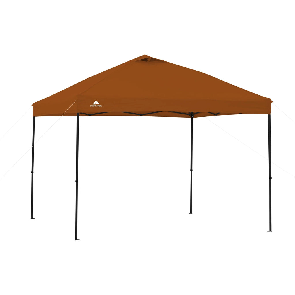 10 ft x 10 ft White Instant Canopy A4818