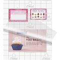 9" x 11.5" 5 mil Gloss Clear Thermal Laminating Pouches T7018