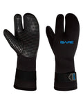 7mm Three-Finger Mitt Black Small W136430