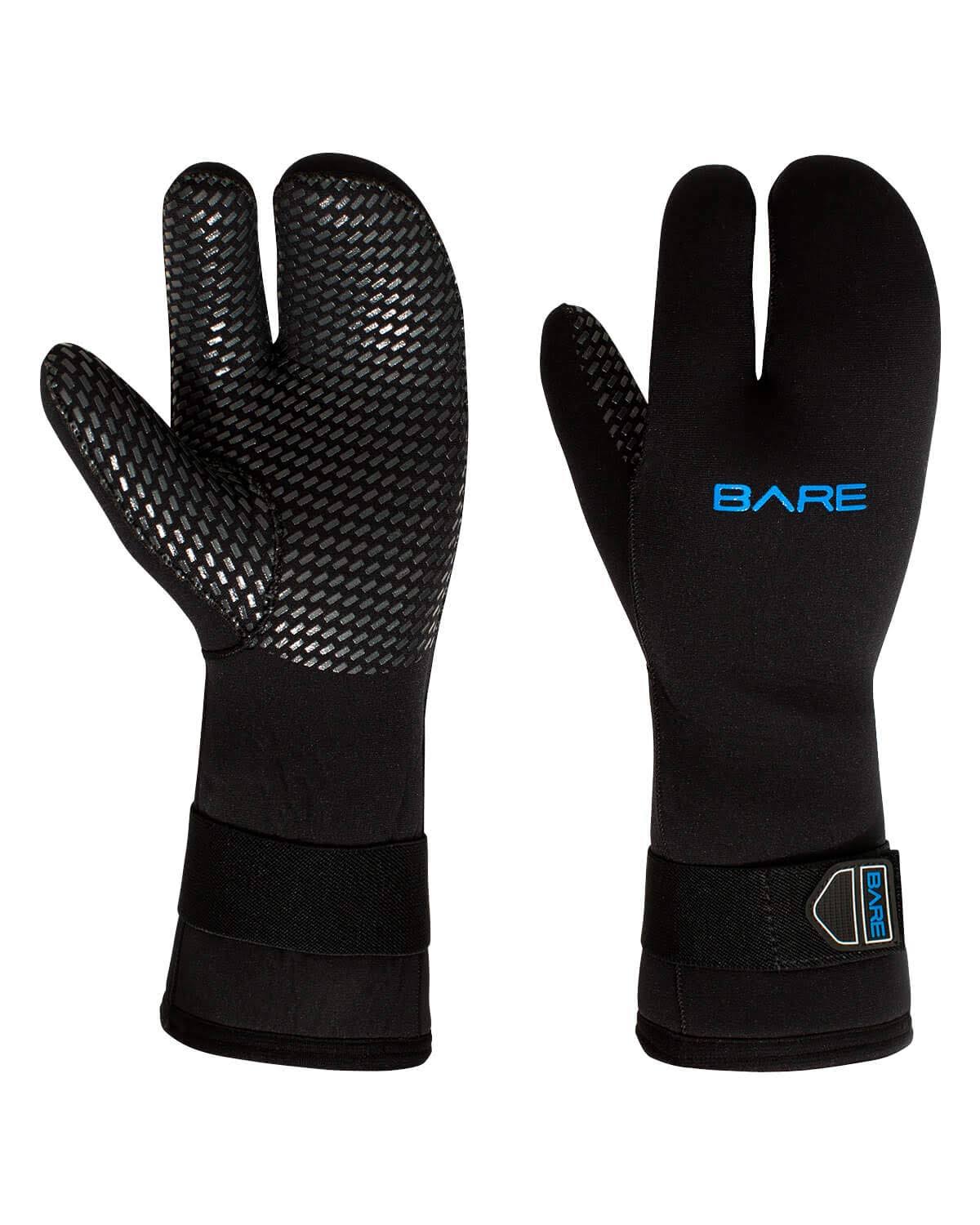 7mm Three-Finger Mitt Black Small W136430