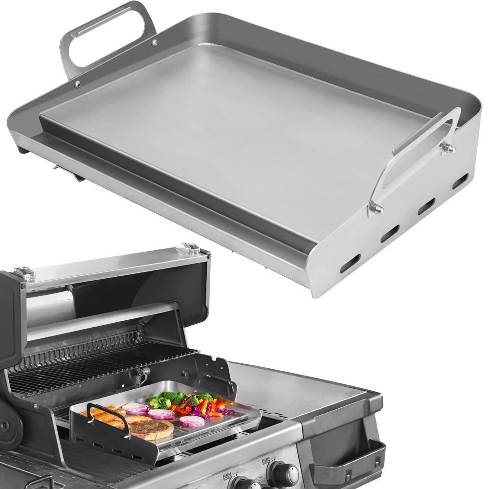 17 x 13 Flat Top Grill with Removable Grease Tray W64187