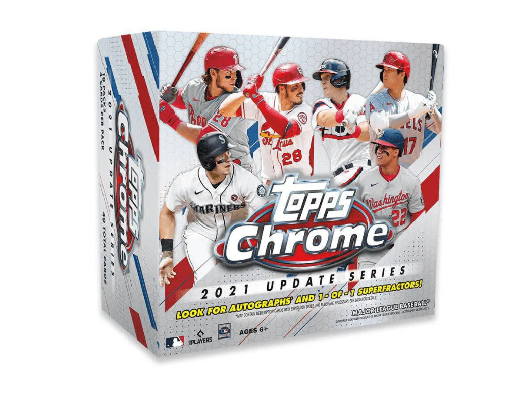 Topps MLB Chrome Update Baseball Trading Card Box R779