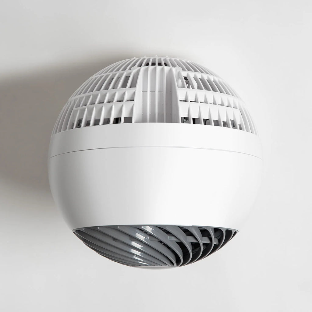 White Compact Oscillating Circulating Fan V158
