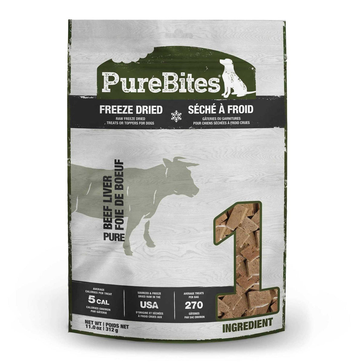 Freeze Dried Beef Liver Dog Treats G748