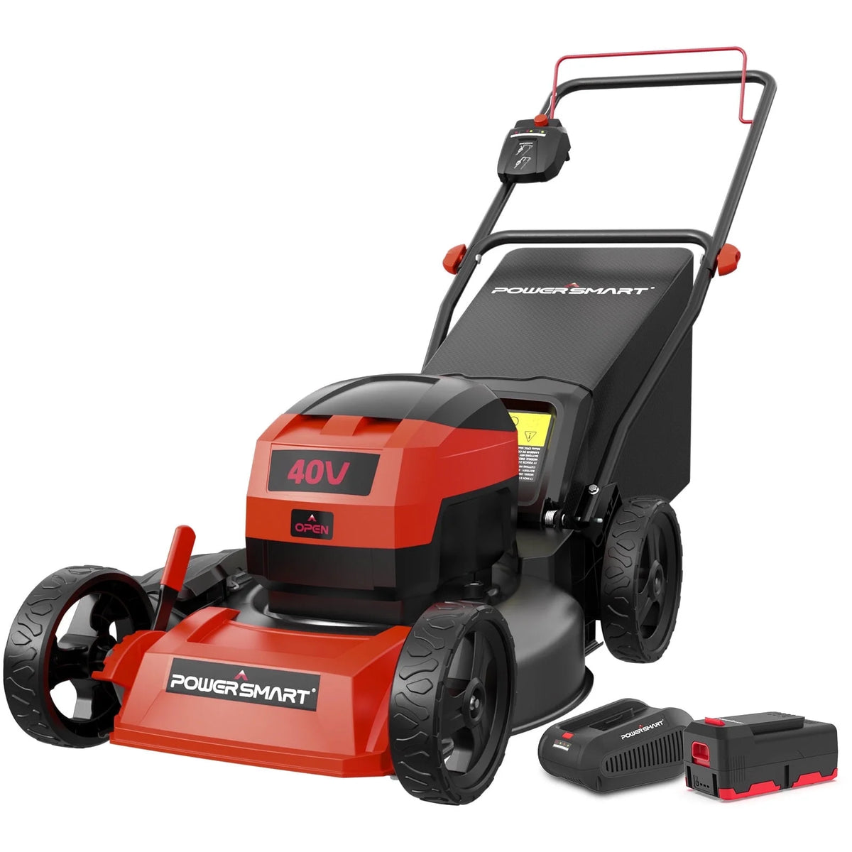 40V 17-inch Cordless Brushless Electric Push Lawn Mower R304887