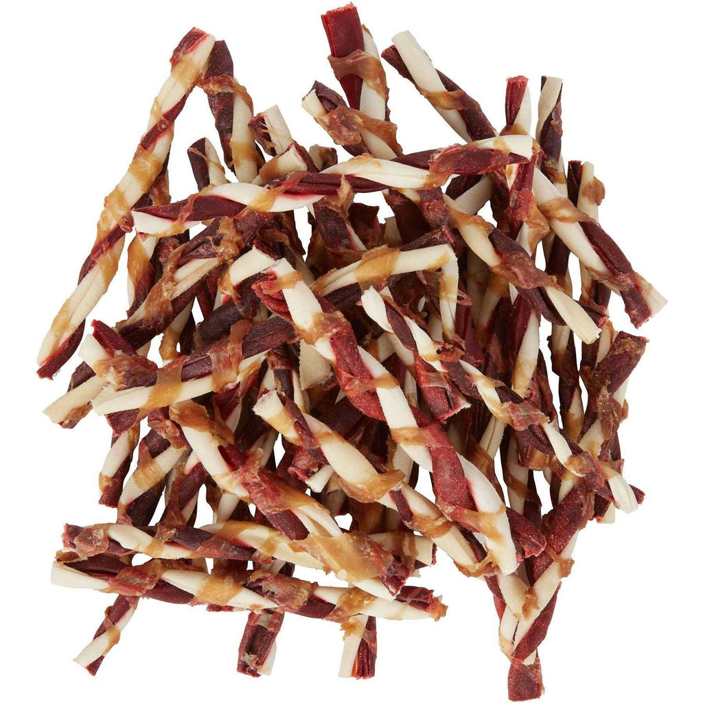 Triple Flavor Rawhide Twist Dog Treats K281