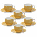 Coffee Cup & Saucer Set of 6 pcs S8473