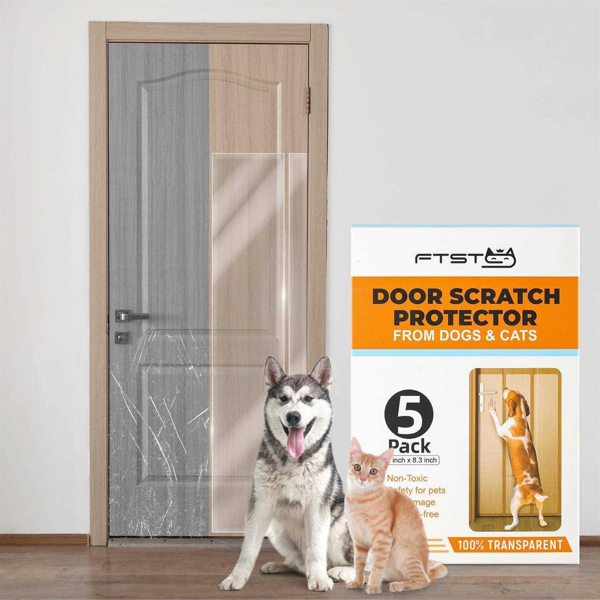 5-Pack Door Protector from Dog Scratching P497