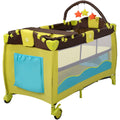 Green Baby Crib Playpen Playard Bassinet C953735