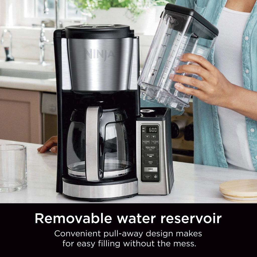 12-Cup Programmable Coffee Maker with Glass Carafe F1926