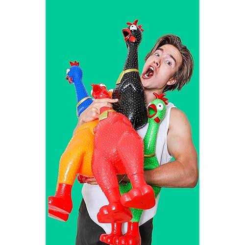 Squeaky Chicken Toy K883