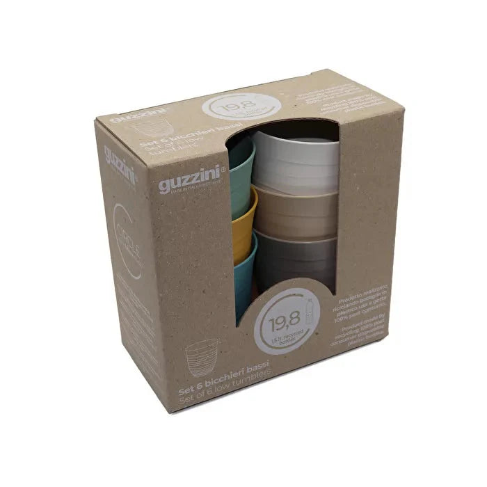 Set Of 6 Tall Tumblers C982